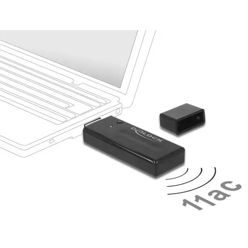 Sieťová karta DeLOCK 12463 WLAN 867 Mbit/s