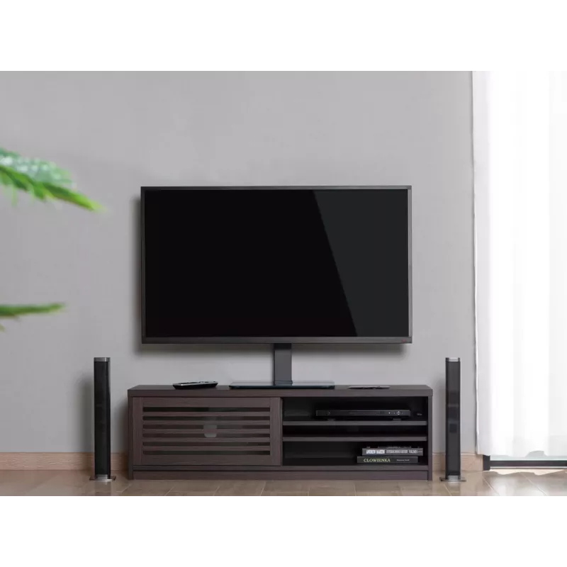 Equip 37 inch - 70 inch univerzálny TV stojan, čierny, nosnosť 40 kg, 94-177,8 cm