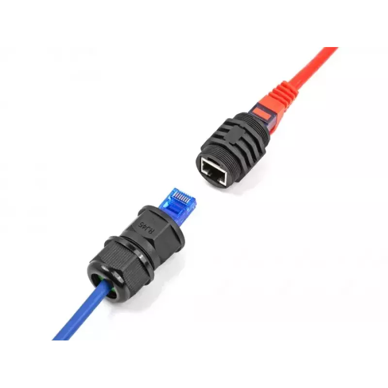 DeLOCK RJ45 Cat.6A vstavaný modul IP67 prachotesný a vodotesný