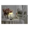 Techly I-LAMP-TABLE2 stolná lampa nevymeniteľný zdroj svetla 2 W LED čierna, biela