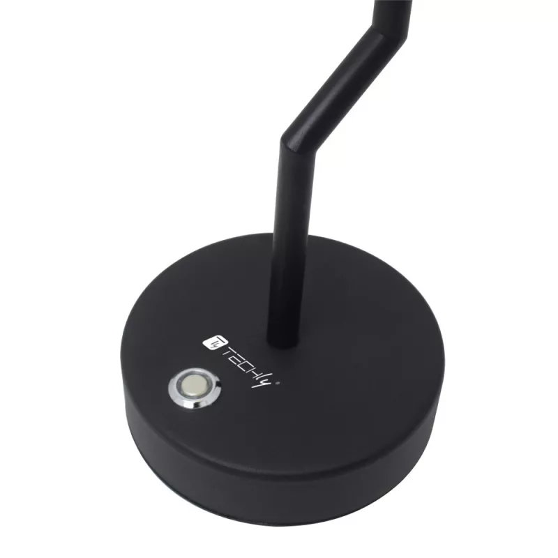 Techly I-LAMP-TABLE2 stolná lampa nevymeniteľný zdroj svetla 2 W LED čierna, biela