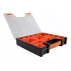 Úložná krabica DeLOCK organizér 14 priehradiek 312x272x60mm oranžová čierna