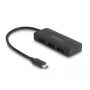 DeLOCK USB Type-C rozbočovač DP Alt Mode na 3 x DisplayPort MST 4K 60 Hz
