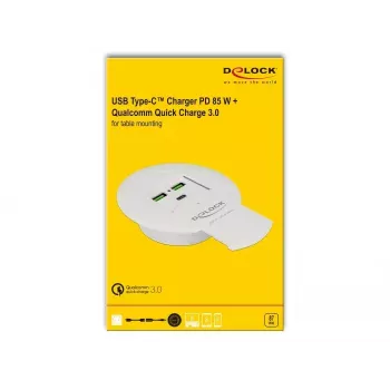 Nabíjačka DeLOCK 64065 nabíjačka mobilných zariadení smartfón biela