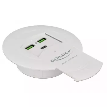 Nabíjačka DeLOCK 64065 nabíjačka mobilných zariadení smartfón biela