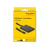 Čítačka kariet DeLOCK 91749 USB 3.1 Gen 2 Type-C čierna