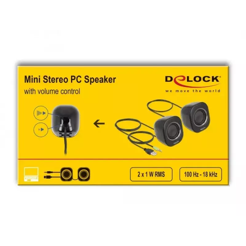 Reproduktor DeLOCK 27002 2 W