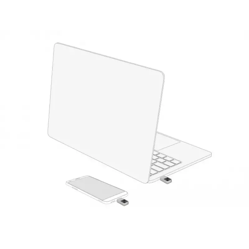USB flash disk DeLOCK 16 GB USB-C 5 Gbps kovové puzdro
