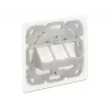 Zásuvka RJ-45 DeLOCK 86194 strieborná biela