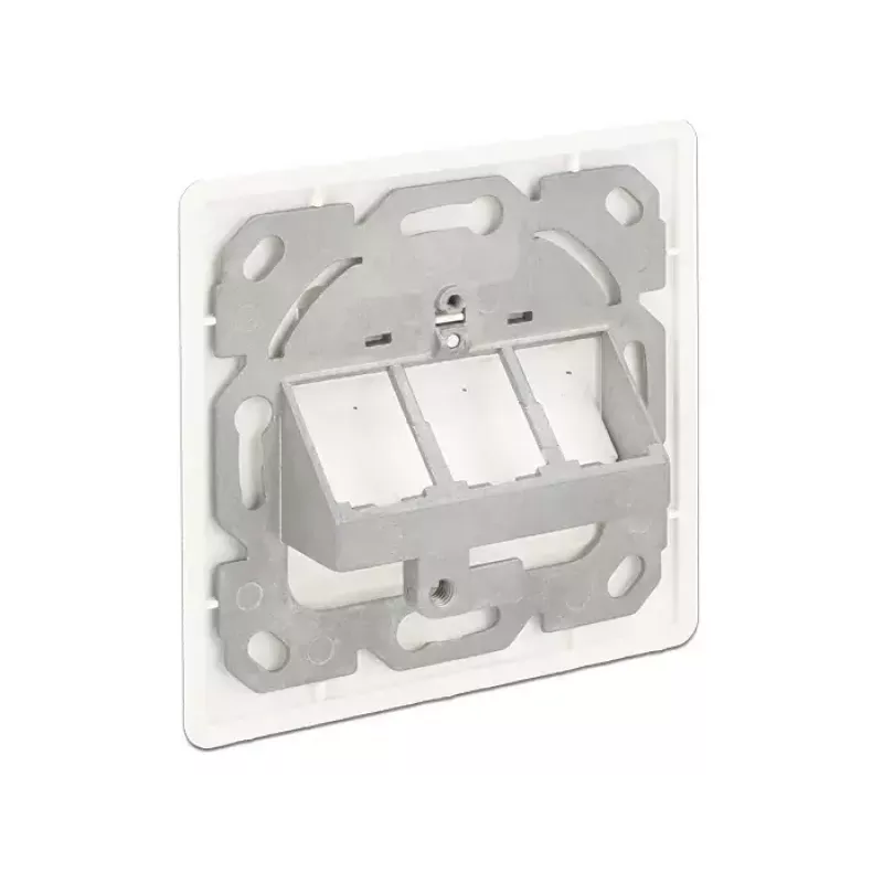 Zásuvka RJ-45 DeLOCK 86194 strieborná biela