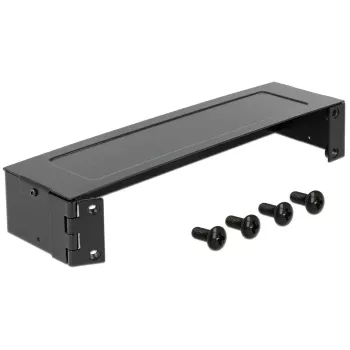 Nástenný rack DeLOCK 43303 1U čierny