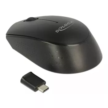 Myš DeLOCK 12526 RF bezdrôtová optická 1000 DPI