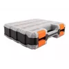 Úložná krabica DeLOCK 18417 obdĺžniková plast čierna oranžová 270x320x80mm