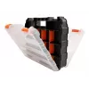 Úložná krabica DeLOCK 18417 obdĺžniková plast čierna oranžová 270x320x80mm