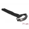 DeLOCK nosný popruh 710x50mm čierny 2 kusy