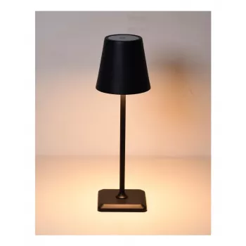 Techly I-LED LAMP-BK stolná lampa nevyberateľný zdroj svetla 3 W E čierna