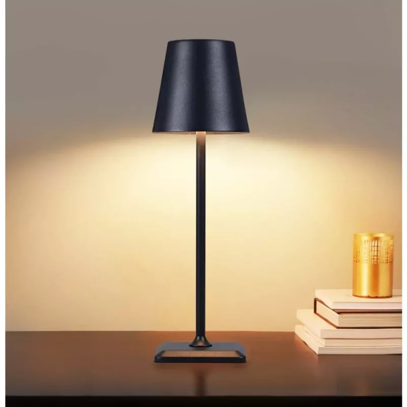 Techly I-LED LAMP-BK stolná lampa nevyberateľný zdroj svetla 3 W E čierna