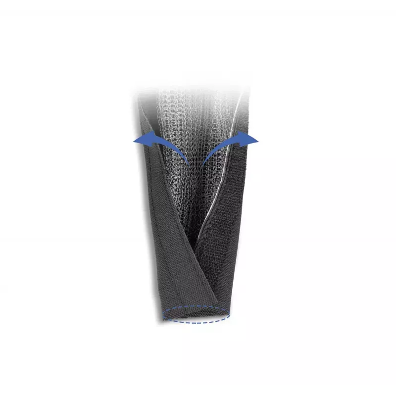 DeLOCK EMI tieniace opletenie 1 m x 30 mm čierne