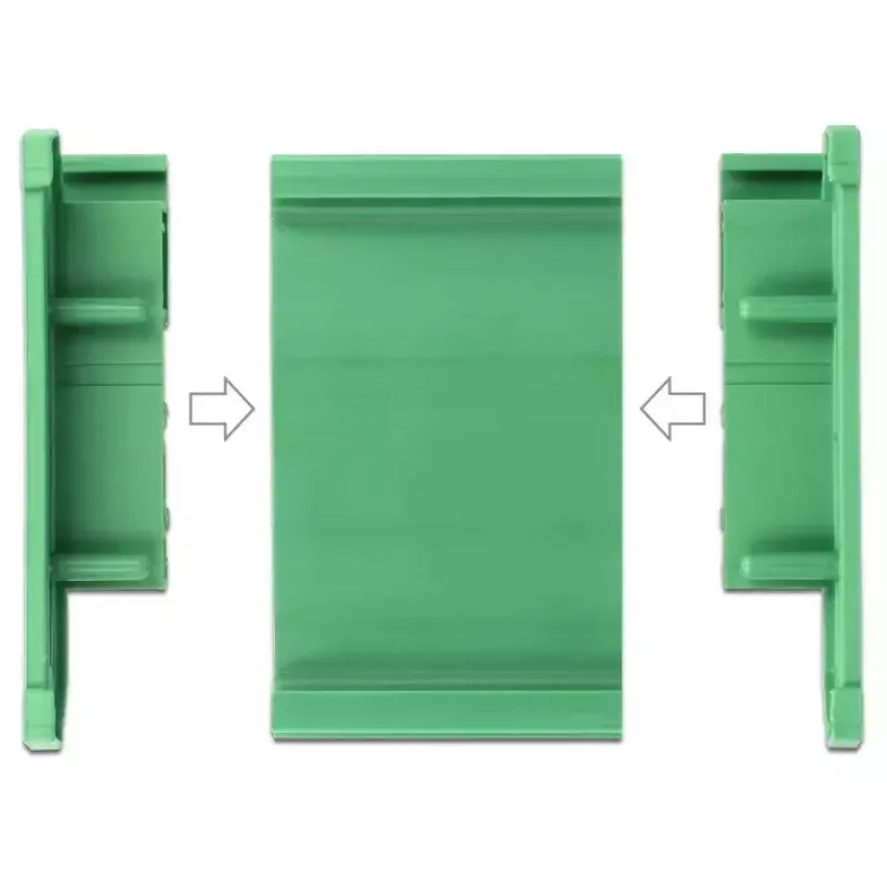 Montážna sada DeLOCK 65987 zelený plast