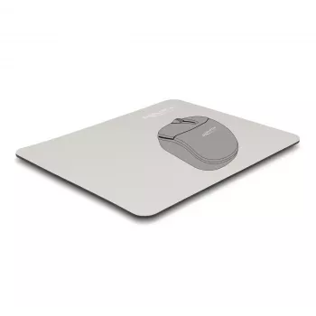 DELOCK 12147 podložka pod myš sivá 180x220 mm guma protišmyková