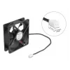 Delock 67291 axiálny ventilátor 5 V DC, 92 x 92 x 25 mm, čierny