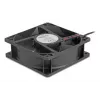 Delock 67298 axiálny ventilátor 12 V DC, 120 x 120 x 38 mm, čierny