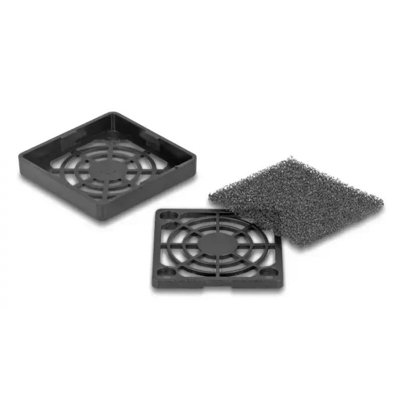 Mriežka ventilátora DeLOCK 67309 ABS čierna 43,5 mm 32x32 mm