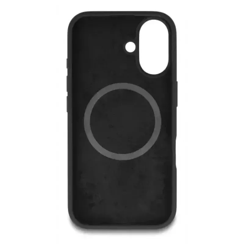 Delock 81620 ochranné puzdro pre iPhone 17, kompatibilné s MagSafe, zo soft-touch silikónu, čierne