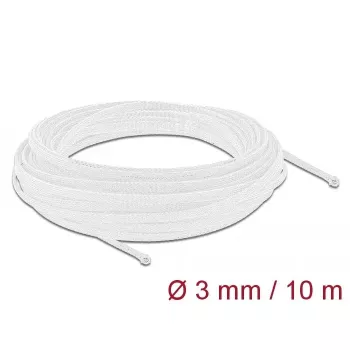 Ochranná hadica DeLOCK 20692 10 m x 3 mm biela