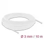 Ochranná hadica DeLOCK 20692 10 m x 3 mm biela