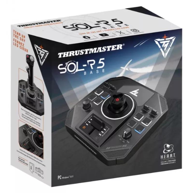Thrustmaster SOL-R 5 Base Základňa joysticku, čierna, USB-C