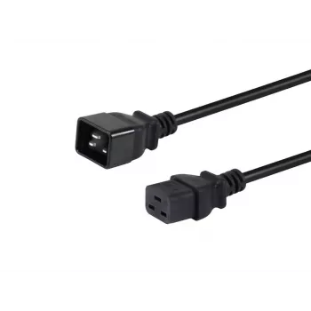 Equip 112130 napájací kábel čierny 1,8 m IEC C20 IEC C19