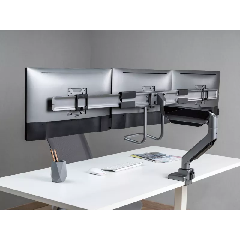 Equip 17 inch-27 inch trojitý monitorový držiak na stôl