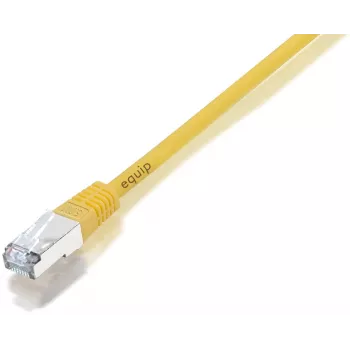 Equip Cat.5e F/UTP patch kábel, 2,0 m, žltý, 2 m, Cat5e, F/UTP (FTP), RJ-45, RJ-45, žltý