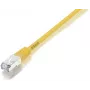 Equip Cat.5e F/UTP patch kábel, 2,0 m, žltý, 2 m, Cat5e, F/UTP (FTP), RJ-45, RJ-45, žltý