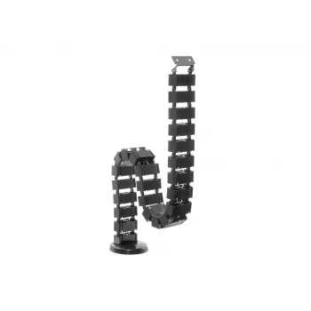 Equip Spine káblový manažér, čierny