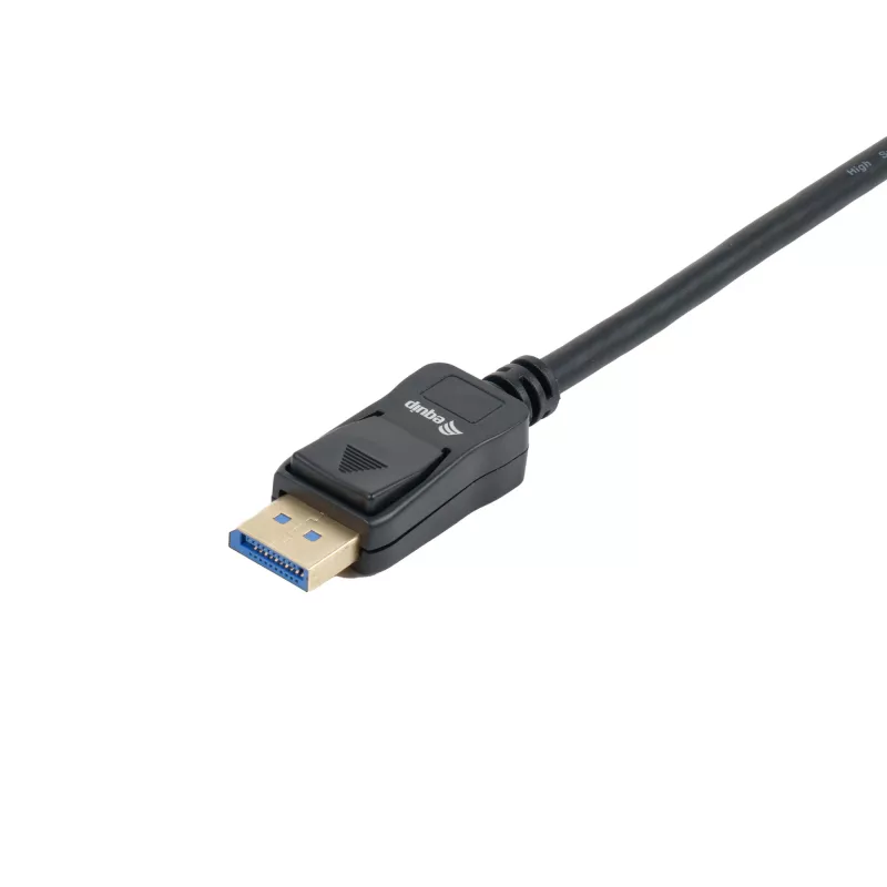 DisplayPort kábel EQUIP 119274, 5 m, DisplayPort–DisplayPort, čierny