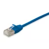 Equip Cat.6A F/FTP tenký patch kábel 0,15 m modrý 10000 Mbit/s