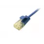 Equip Cat.6A U/UTP tenký patch kábel 3,0 m modrý