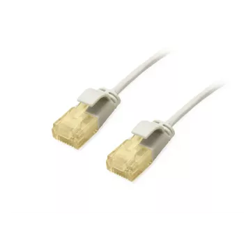 Equip Cat.6A U/UTP tenký patch kábel 0,15 m sivý 10000 Mbit/s