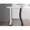 Káblový kanál Equip dvojkanálová káblová vodiaca lišta čierna