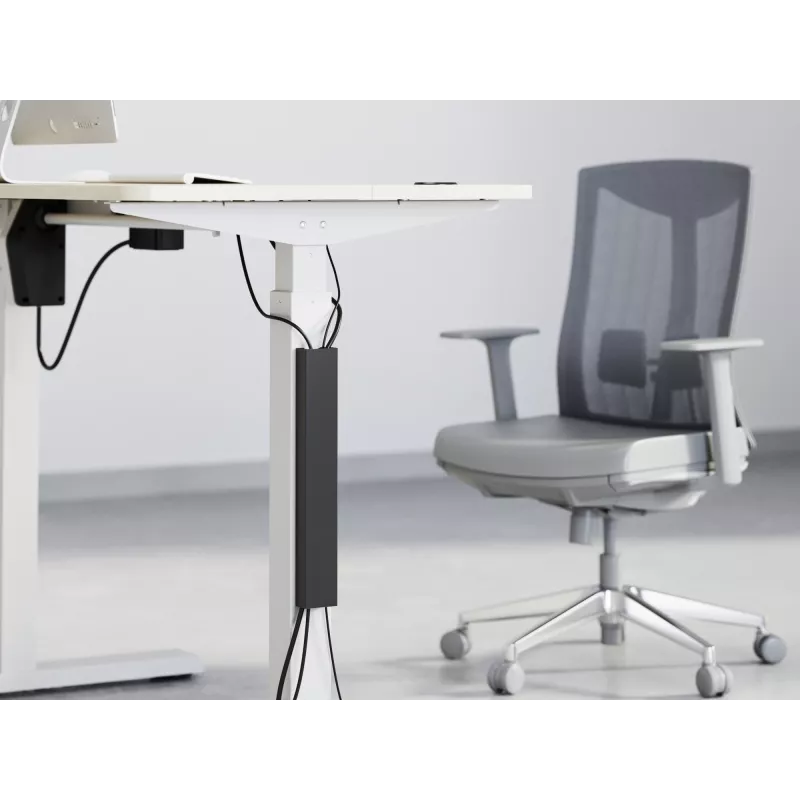 Káblový žľab Equip magnetický káblový manažment kanál čierny