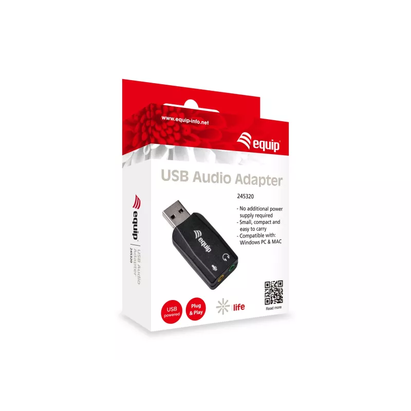 USB audio adaptér Equip 245320