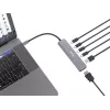 Equip USB-C 6-in-1 multifunkčný adaptér, HDMI 4K/30Hz, USB-C x4, USB-A x1, 5Gbps, 100W USB PD