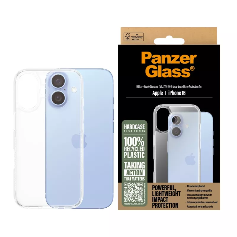 Puzdro PanzerGlass HardCase Transparent iPhone '24 6,1 palca