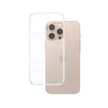 PanzerGlass ® HardCase transparentné iPhone 16 Pro Max, puzdro, Apple, Apple - iPhone 16 Pro Max, transparentné