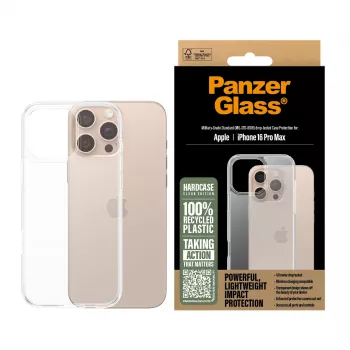 PanzerGlass ® HardCase transparentné iPhone 16 Pro Max, puzdro, Apple, Apple - iPhone 16 Pro Max, transparentné