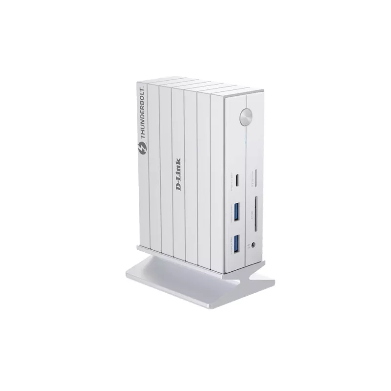 D-Link DUF-E01/E dokovacia stanica pre notebook/port replikátor káblová Thunderbolt 4 biela
