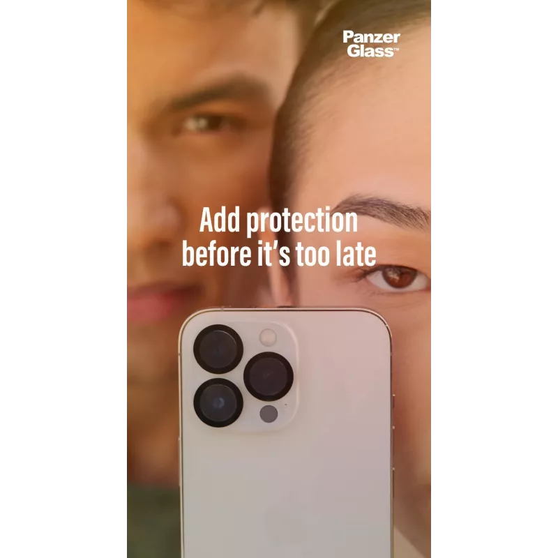 Ochranné sklo na objektív kamery PanzerGlass Apple iPhone 13 Pro 13 Pro Max odolné proti poškriabaniu a nárazom
