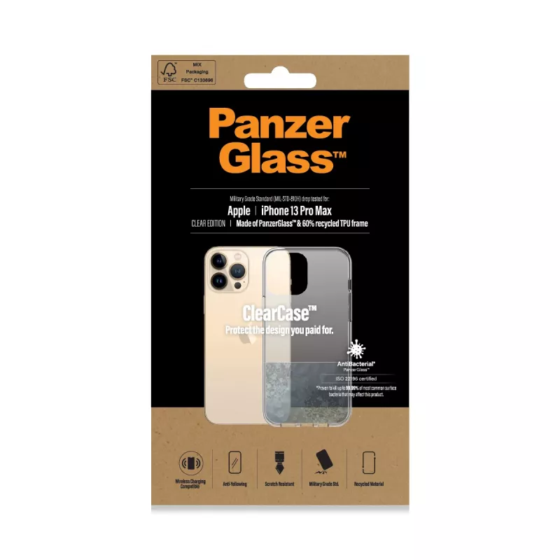 Puzdro PanzerGlass ClearCase iPhone 13 Pro Max